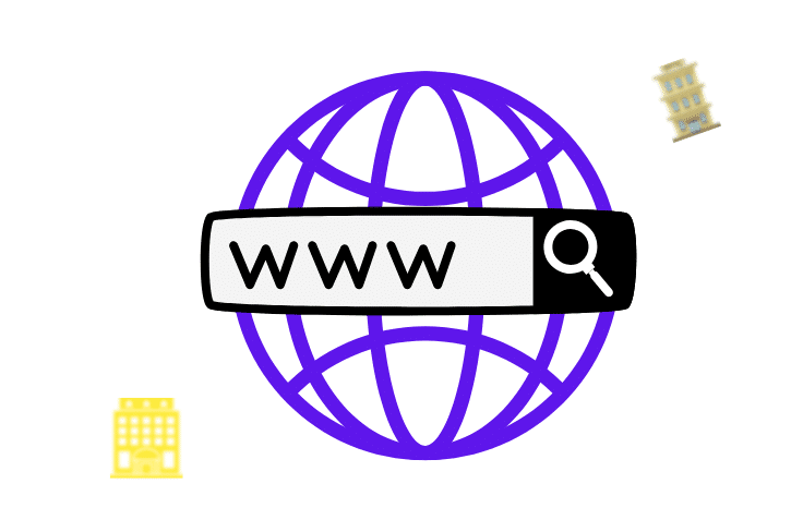 Page d’accueil du site web d’un hôtel, présentant une interface moderne et intuitive.