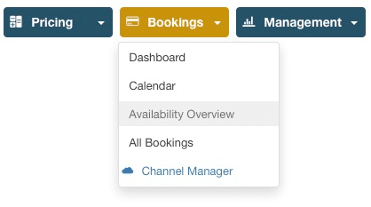 Vue calendrier permettant de visualiser les réservations existantes, les jours bloqués et les
disponibilités restantes.